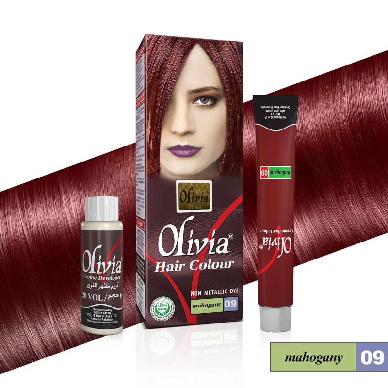 Olivia Hair Color (Mahogany)