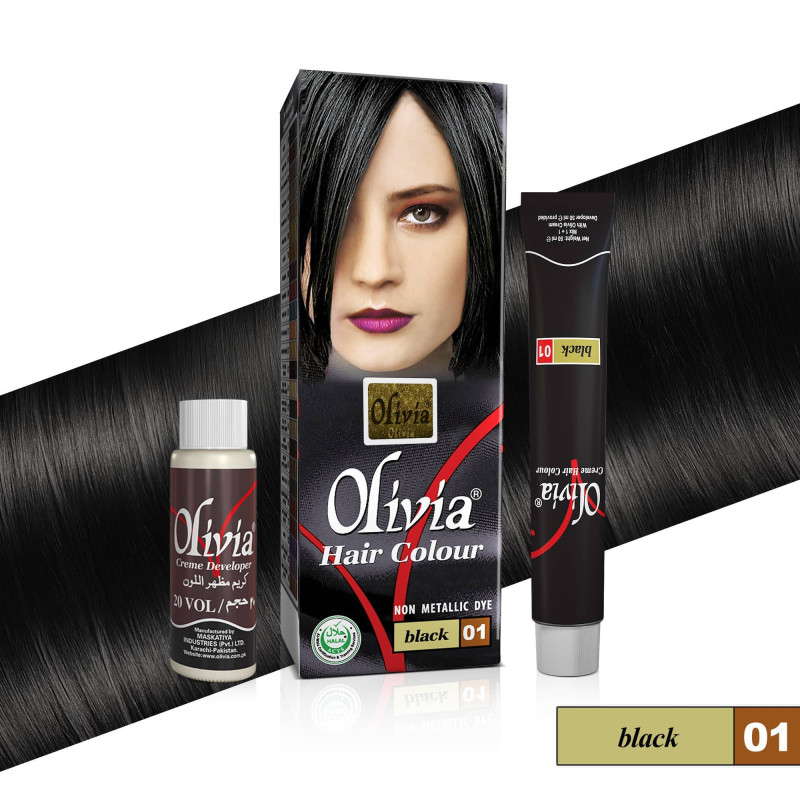 Olivia Hair Color (Black)